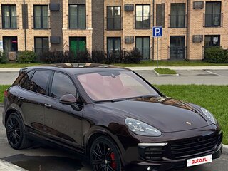 2015 Porsche Cayenne Diesel II Рестайлинг (958), коричневый, 3670000 рублей, вид 4