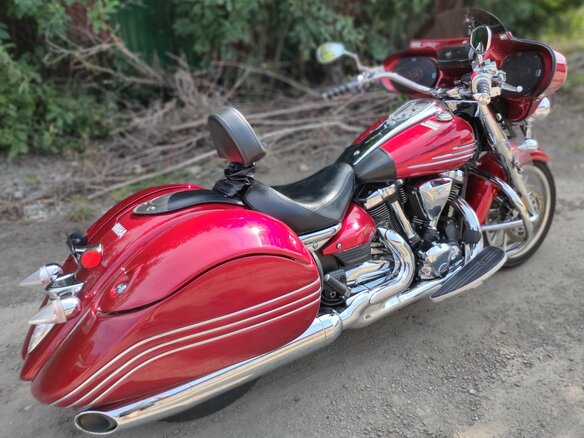 2009 Yamaha XV 1900, красный, 999999 рублей - вид 19