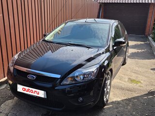 2008 Ford Focus II Рестайлинг, чёрный, 580000 рублей, вид 2