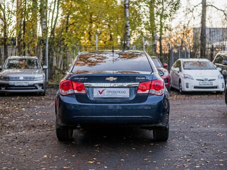 2011 Chevrolet Cruze I, синий, 380000 рублей, вид 4