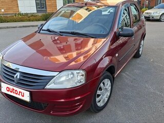 2010 Renault Logan I Рестайлинг, красный, 380000 рублей, вид 1