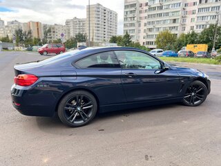 2015 BMW 4 серии 420i xDrive F32/F33/F36, синий, 2380000 рублей, вид 4
