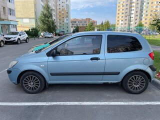 2007 Hyundai Getz I Рестайлинг, голубой, 220000 рублей, вид 4