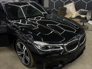 2017 BMW 7 серии 740d xDrive VI (G11/G12), чёрный, 4500000 рублей, вид 1