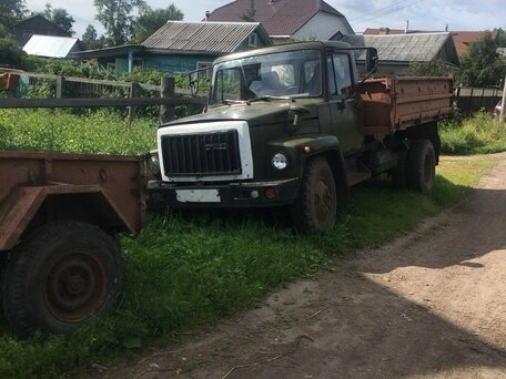 1998 ГАЗ 3307, зелёный, 80000 рублей, вид 2