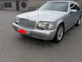 1998 Mercedes-Benz S-Класс 320 III (W140) Рестайлинг, серебристый, 1900000 рублей, вид 2