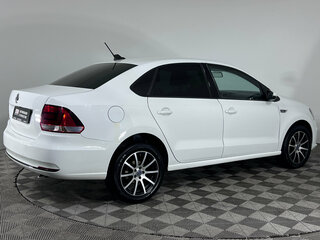 2018 Volkswagen Polo V Рестайлинг, белый, 995000 рублей, вид 5