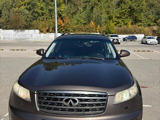 2007 Infiniti FX35 I (S50) Рестайлинг, коричневый, 825000 рублей, вид 2