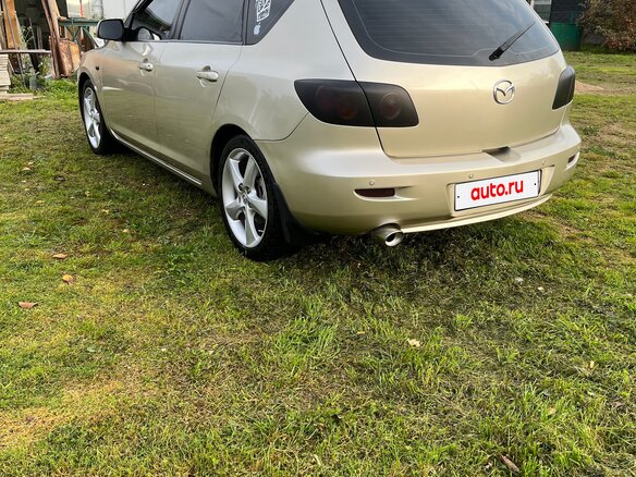 2005 Mazda 3 I (BK), золотистый, 420000 рублей - вид 1