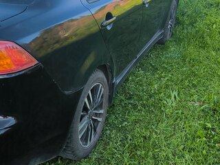 2008 Mitsubishi Lancer X, чёрный, 500000 рублей, вид 1