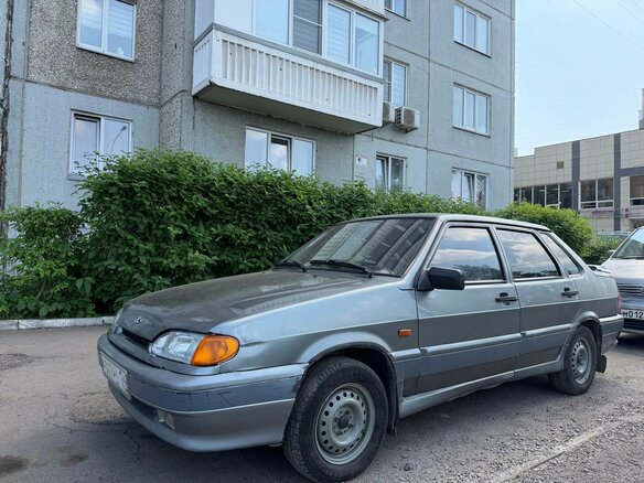 2007 Lada (ВАЗ) 2115, серый, 179000 рублей - вид 13