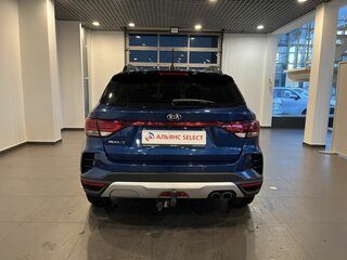 2021 Kia Rio X IV Рестайлинг, синий, 1610000 рублей, вид 4