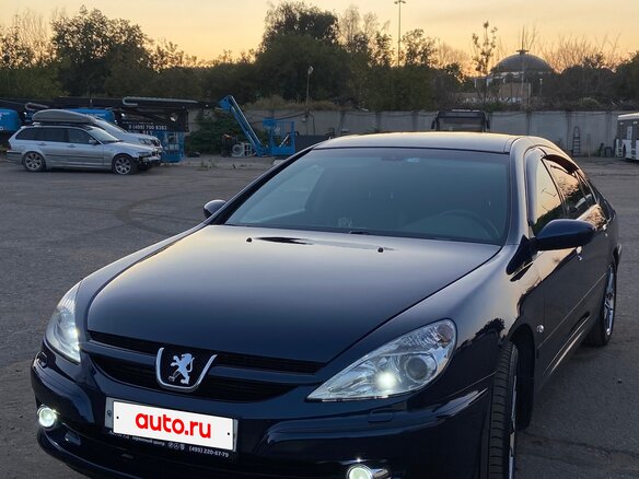 2004 Peugeot 607 I, синий, 650000 рублей - вид 1