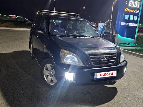 2009 Chery Tiggo (T11) I, синий - вид 4