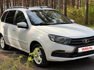 2019 Lada (ВАЗ) Granta I Рестайлинг, белый, 590000 рублей, вид 2