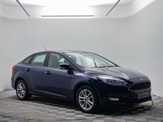 2017 Ford Focus III Рестайлинг, синий, 1220000 рублей, вид 3