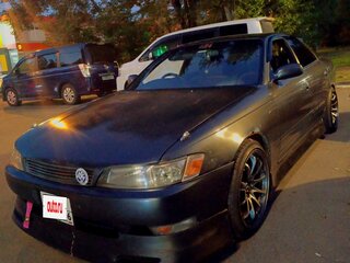 1993 Toyota Mark II VII (X90), синий, 580000 рублей, вид 1