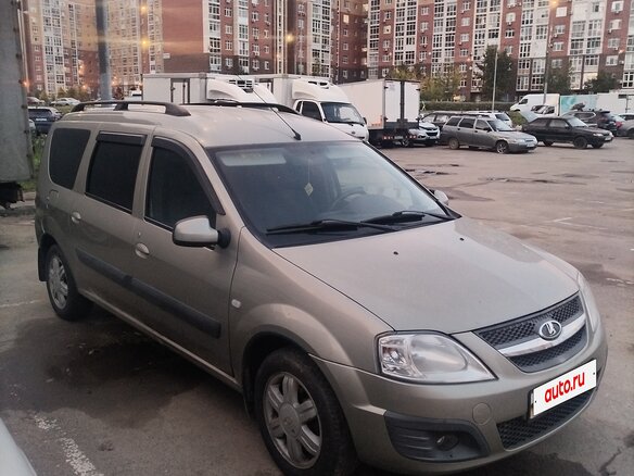 2016 Lada (ВАЗ) Largus I, бежевый, 640000 рублей - вид 1