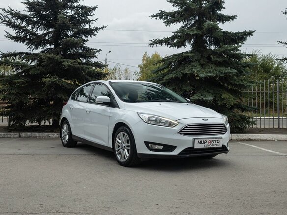 2018 Ford Focus III Рестайлинг, белый, 1195000 рублей