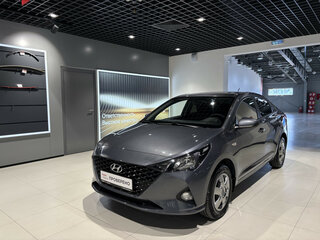 2021 Hyundai Solaris II Рестайлинг, серый, 1728000 рублей, вид 1