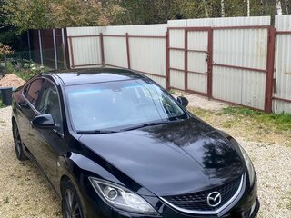2008 Mazda 6 II (GH), чёрный, 750000 рублей, вид 2
