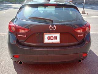 2016 Mazda 3 III (BM) Рестайлинг, чёрный, 1530000 рублей, вид 3