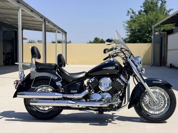 2006 Yamaha XVS1100, чёрный, 750000 рублей - вид 8