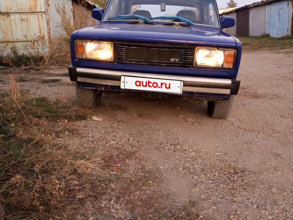 1997 Lada (ВАЗ) 2105, синий - вид 1