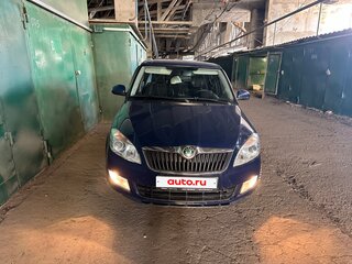 2012 Skoda Fabia II Рестайлинг, синий, 600000 рублей, вид 2