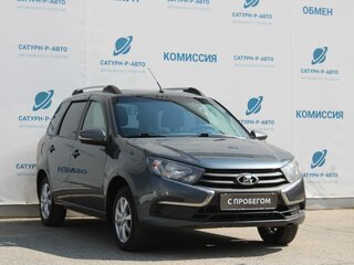 2018 Lada (ВАЗ) Granta I Рестайлинг, серый, 499000 рублей, вид 3