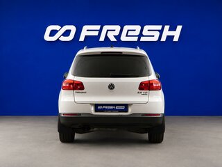 2012 Volkswagen Tiguan I Рестайлинг, белый, 1549099 рублей, вид 4