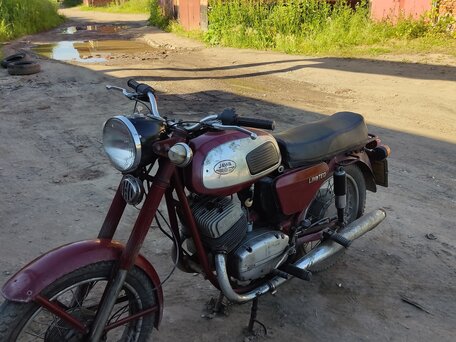 1986 Jawa 350/634, красный, 52000 рублей, вид 3