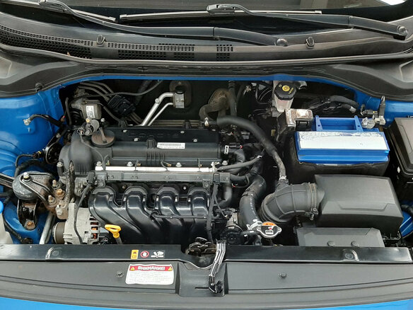 2018 Hyundai Solaris II, синий - вид 6