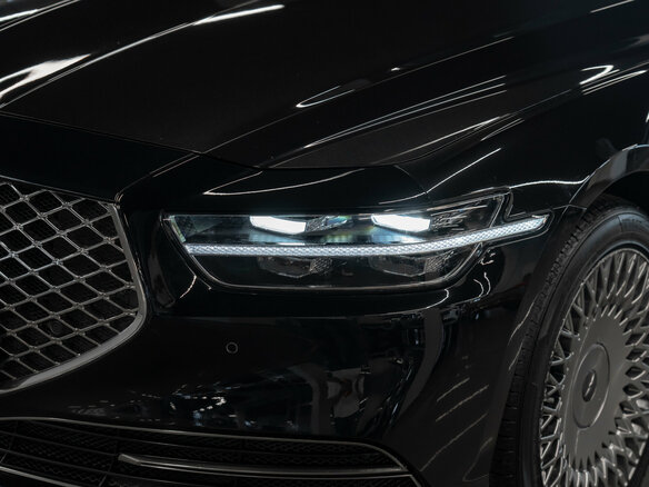 2019 Genesis G90 I Рестайлинг, чёрный, 2690000 рублей - вид 31