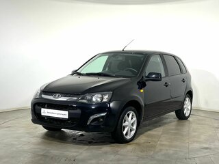 2014 Lada (ВАЗ) Kalina II, чёрный, 645000 рублей, вид 1