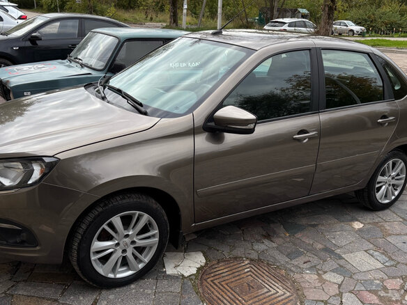 2021 Lada (ВАЗ) Granta I Рестайлинг, коричневый, 850000 рублей - вид 7