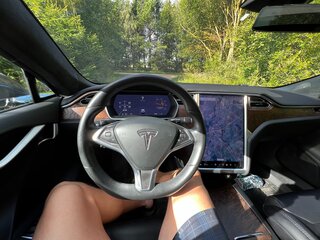 2018 Tesla Model S P100D I Рестайлинг, серый, 2512800 рублей, вид 5