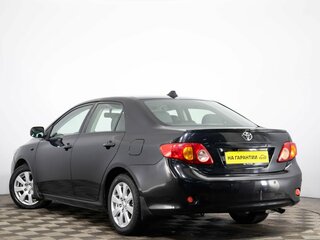 2007 Toyota Corolla X (E140, E150), чёрный, 1039000 рублей, вид 4