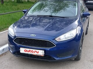 2018 Ford Focus III Рестайлинг, синий, 1050000 рублей, вид 3