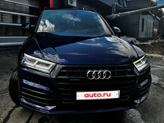 2018 Audi Q5 II (FY), синий, 3900000 рублей, вид 1