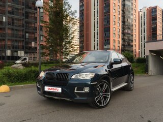 2012 BMW X6 30d I (E71) Рестайлинг, синий, 3090000 рублей, вид 2