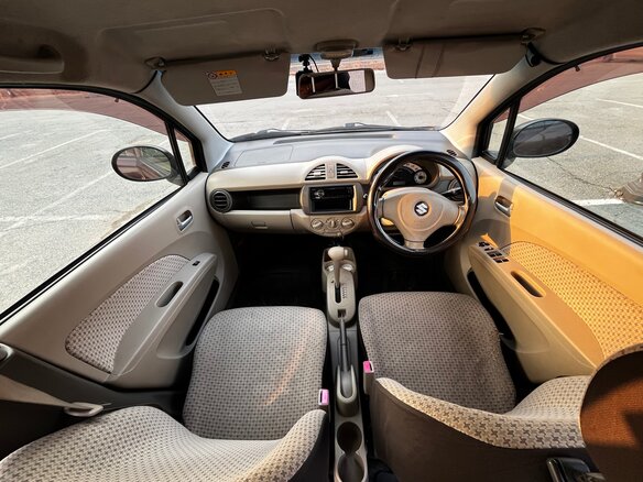 2010 Suzuki Alto VII (HA25), коричневый, 290000 рублей - вид 6