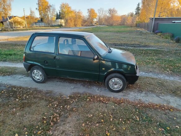 1999 Lada (ВАЗ) 1111 Ока КамАЗ, зелёный, 65000 рублей - вид 1