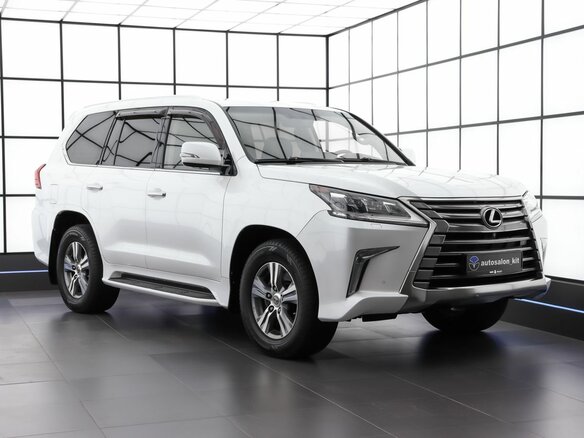 2017 Lexus LX 450d III Рестайлинг 2, белый - вид 3