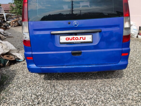 2008 Mercedes-Benz Vito 111 CDI L3 II (W639), синий, 999999 рублей - вид 4