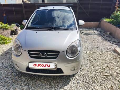 2009 Kia Picanto I Рестайлинг, серебристый, 610000 рублей, вид 2
