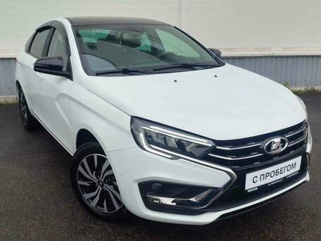 2025 Lada (ВАЗ) Vesta I Рестайлинг (NG), белый, 1500000 рублей, вид 4
