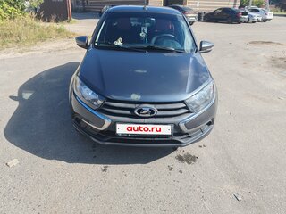 2018 Lada (ВАЗ) Granta I, серебристый, 570000 рублей, вид 1