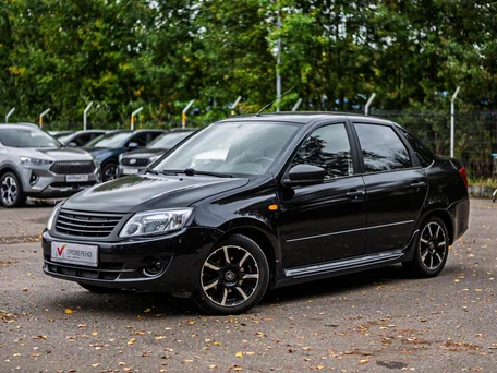 2016 Lada (ВАЗ) Granta Sport I, чёрный, 400000 рублей, вид 1