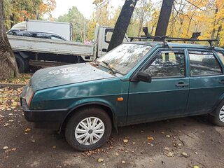 1997 Lada (ВАЗ) 21099, зелёный, 80000 рублей, вид 2